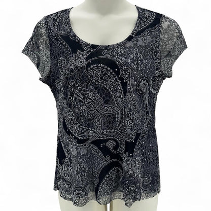 Size XL INC Paisley Shirt
