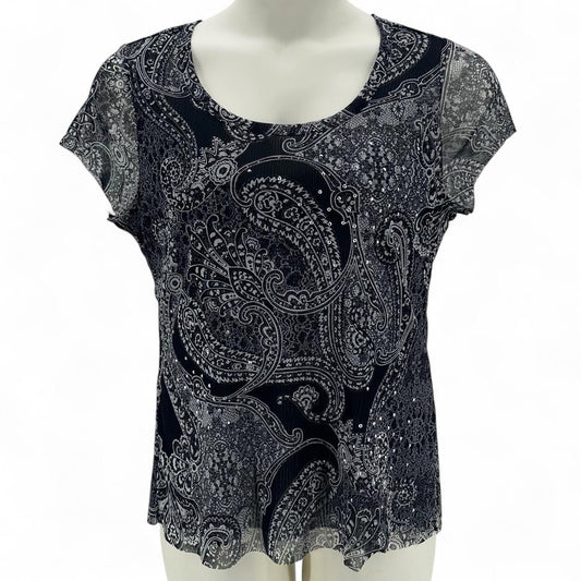 Size XL INC Paisley Shirt