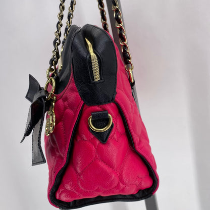 Pink BETSEY JOHNSON Shoulder Bag
