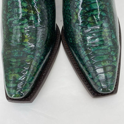 Green W Shoe Size 7.5 CHARLIE HORSE shooties/booties