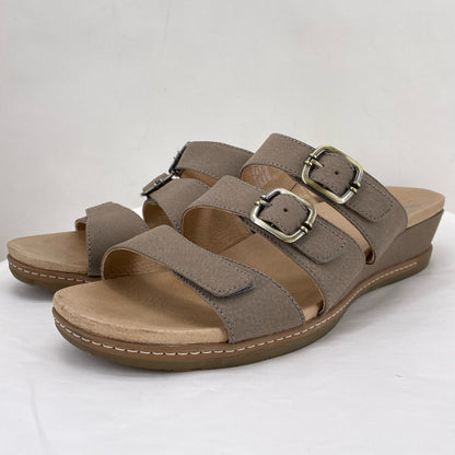 DARK TAUPE W Shoe Size 10 DANSKO Sandals