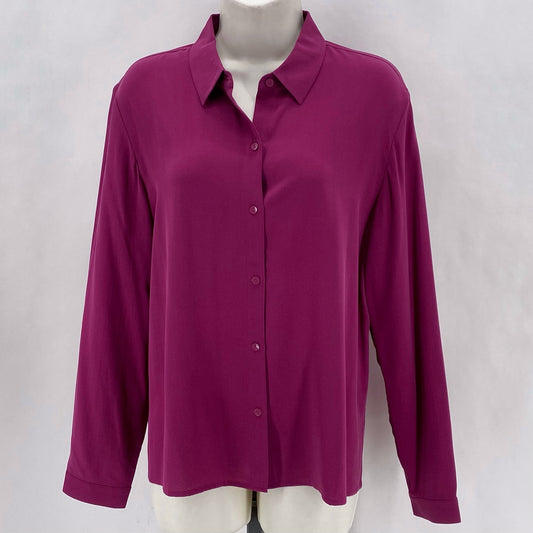 Size S EILEEN FISHER Silk Shirt
