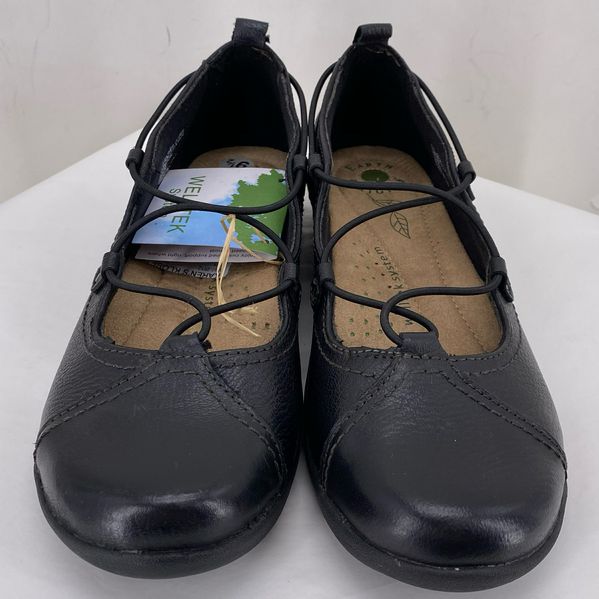 Black W Shoe Size 9.5 EARTH ORIGINS Flats