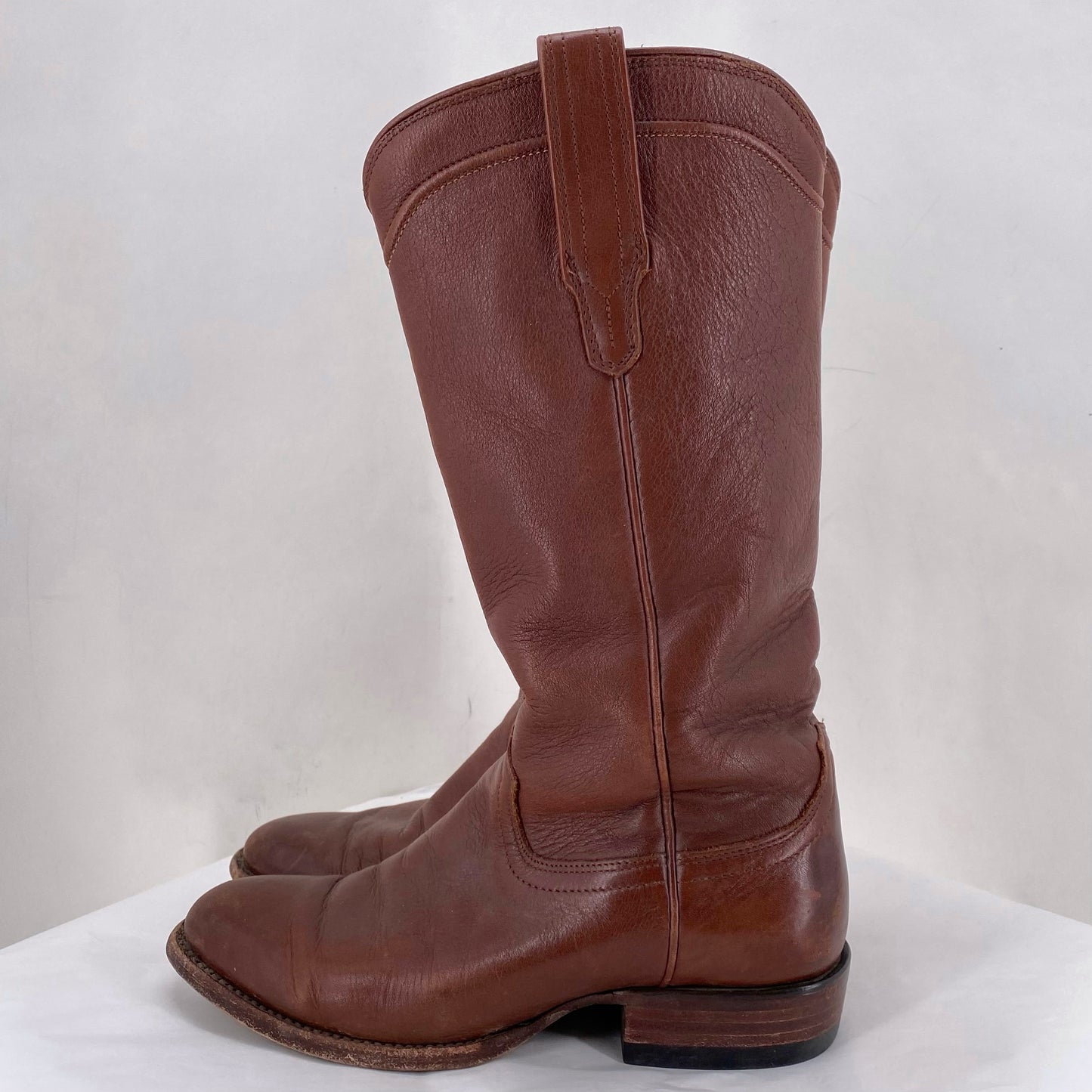 BROWN W Shoe Size 7 TECOVAS Boots