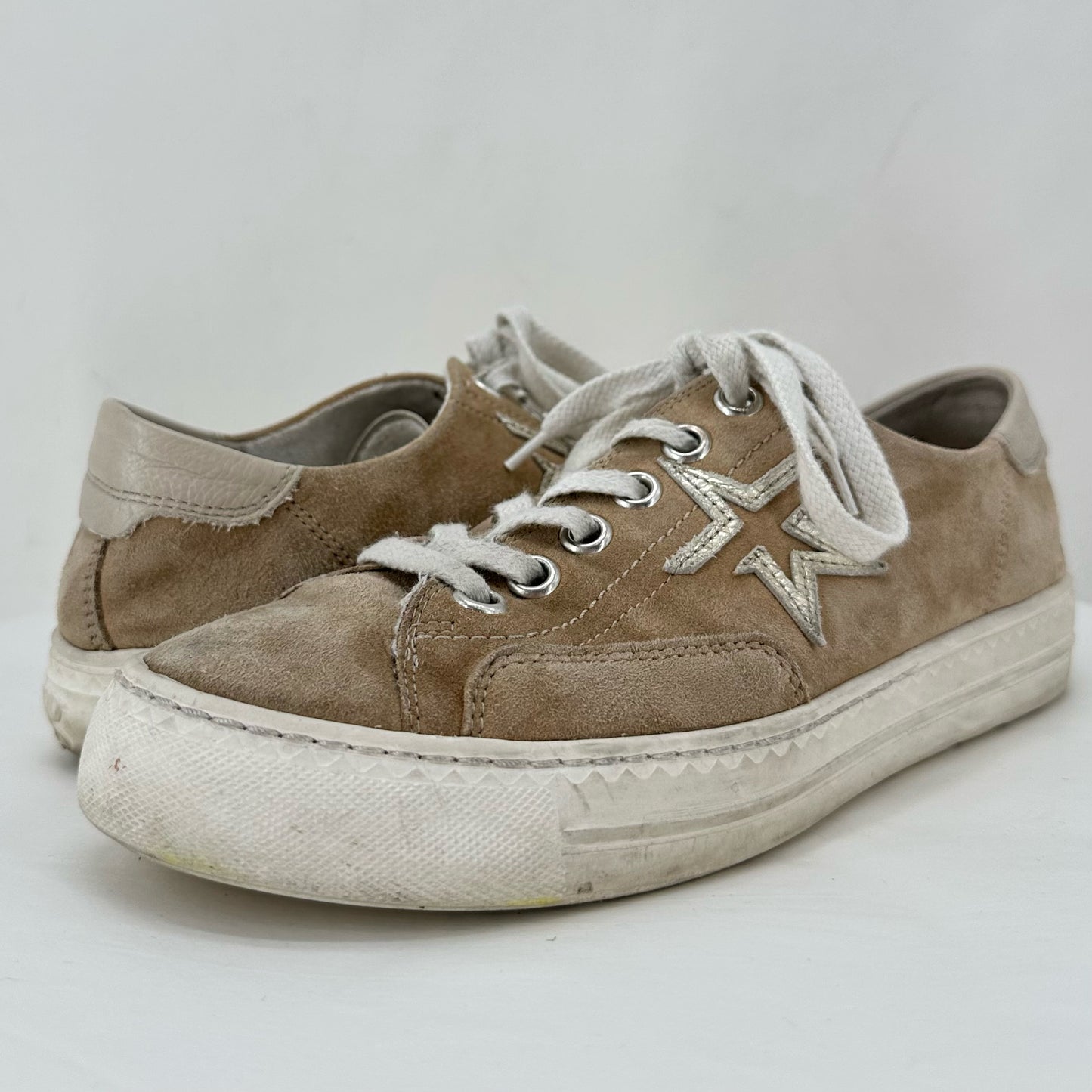 Tan W Shoe Size 8 PAUL GREEN Sneakers