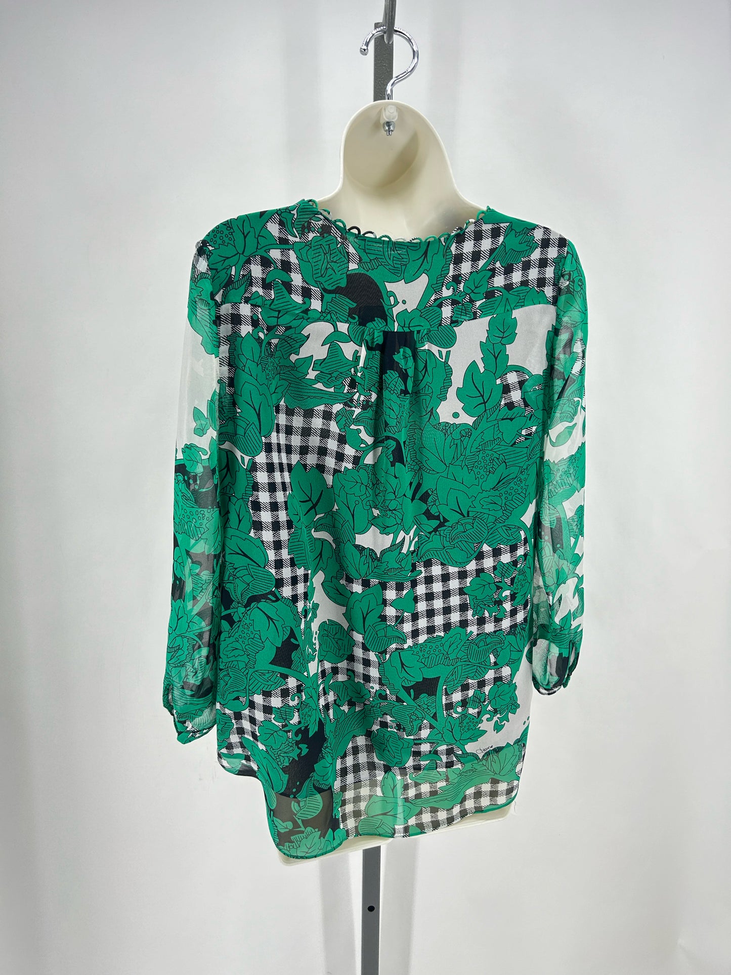 Size 4 DIANE VON FURSTENBER Floral Shirt