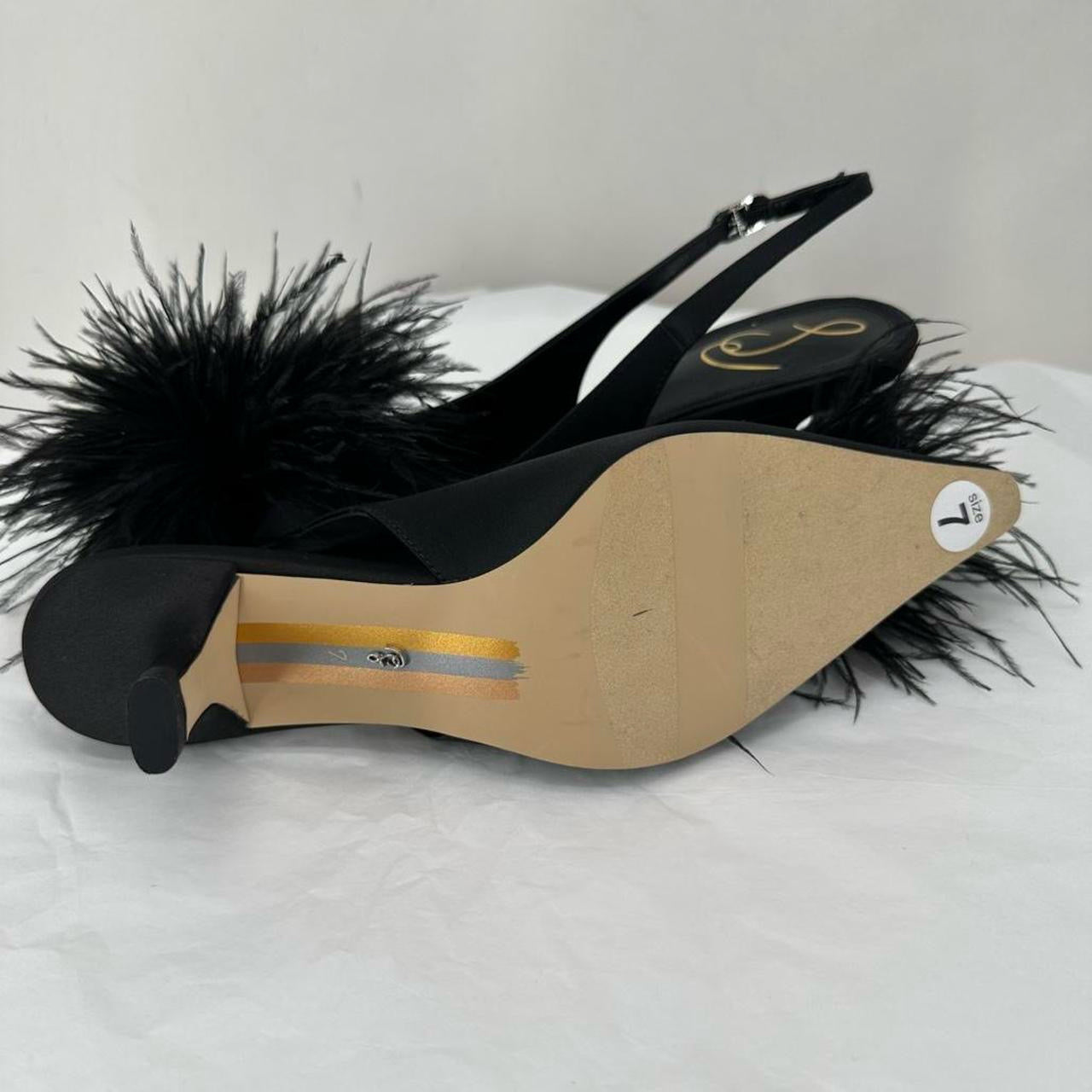 Black W Shoe Size 7 SAM EDDELMAN Heels