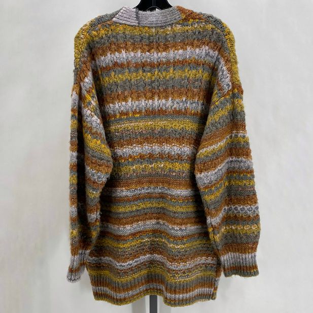 Size L ANTHROPOLOGIE Stripe Cardigan