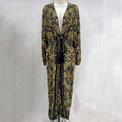 Size M FARM FOR ANTHROPOLOGIE FLOWERS ROMPER