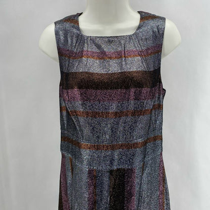 Size 4 DEREK LAM Stripe Dress