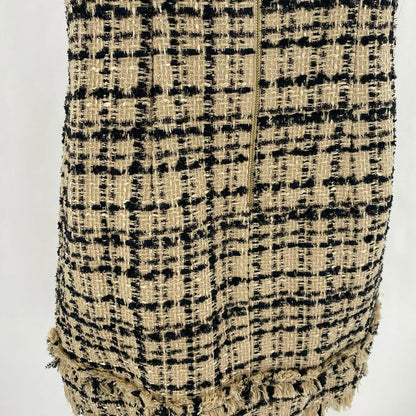 Size 4 KATE SPADE Tweed Plaid Dress