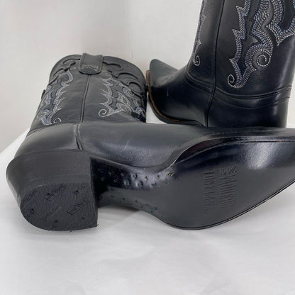 Black W Shoe Size 7 Tony Lama Boots