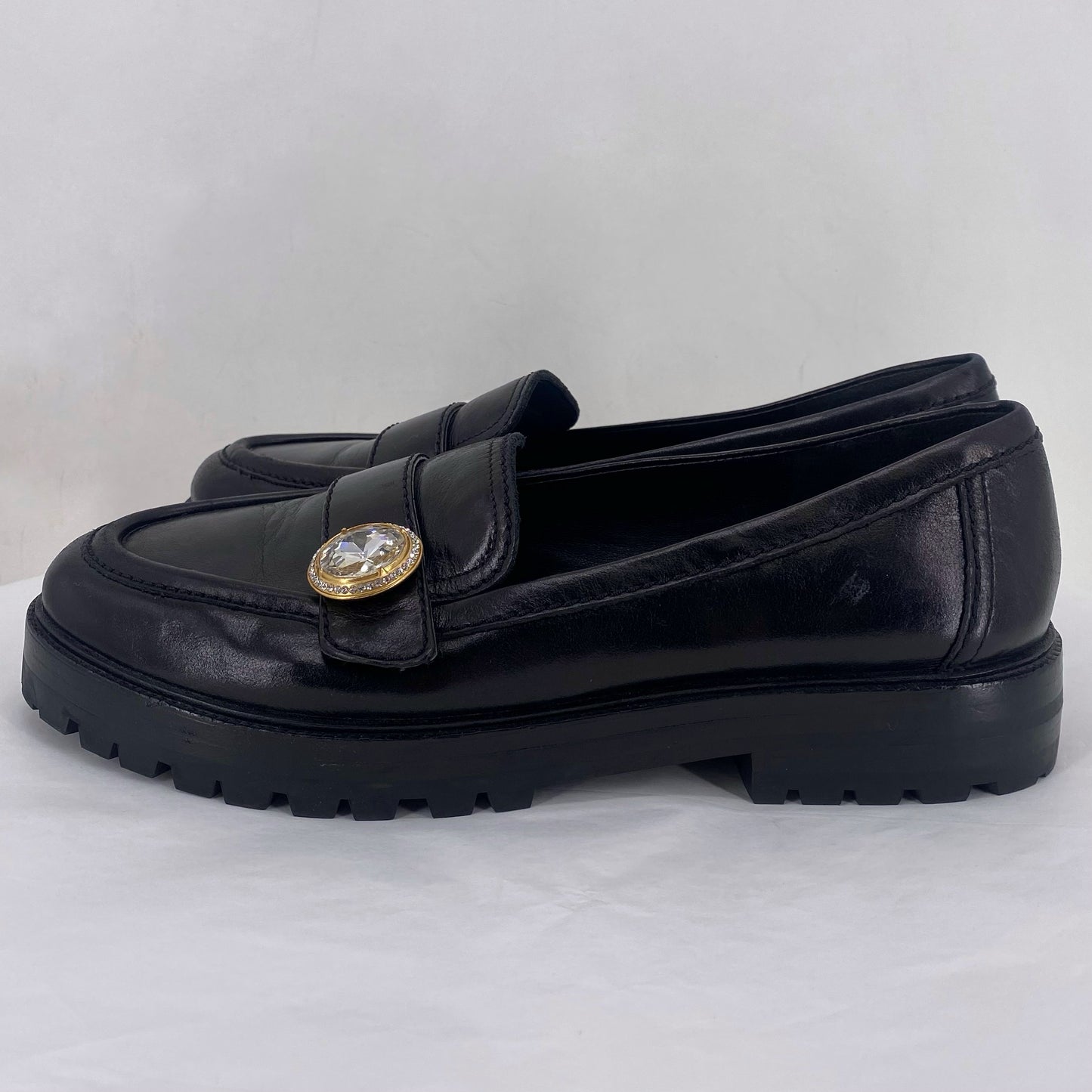 Black W Shoe Size 7 KATE SPADE Loafer