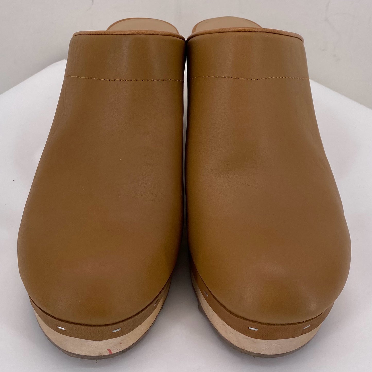 DARK TAN W Shoe Size 6.5 LOFT Mules