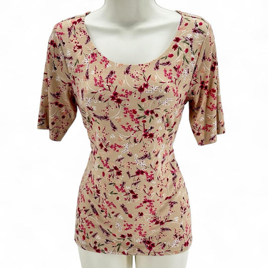 Size 0 CHICO'S FLOWERS Shirt