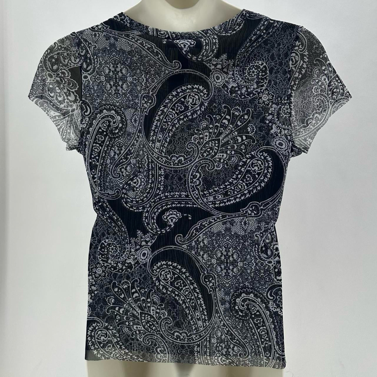 Size XL INC Paisley Shirt