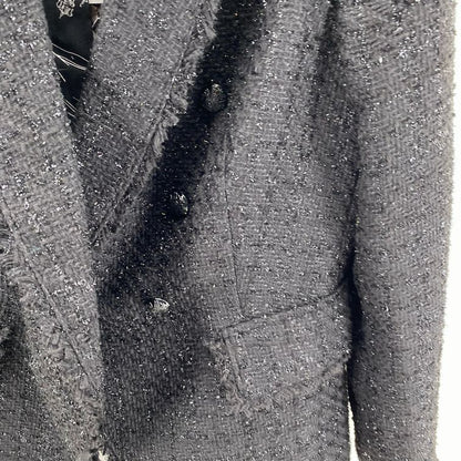 Size 10 WHITE HOUSE BLACK Tweed Blazer