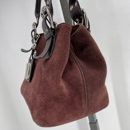 BROWN TIGNANELLO Leather Tote