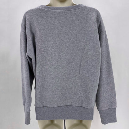 Size M J CREW Floral Sweatshirt