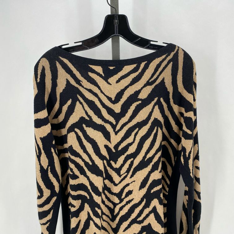 Size S CABI Animal Print Sweater