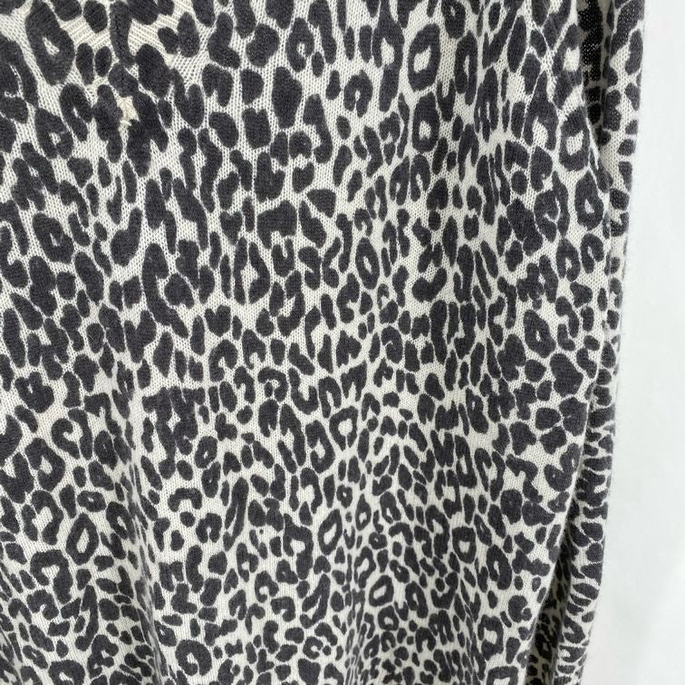 Size L 360 CASHMERE Cashmere CHEETAH Sweater