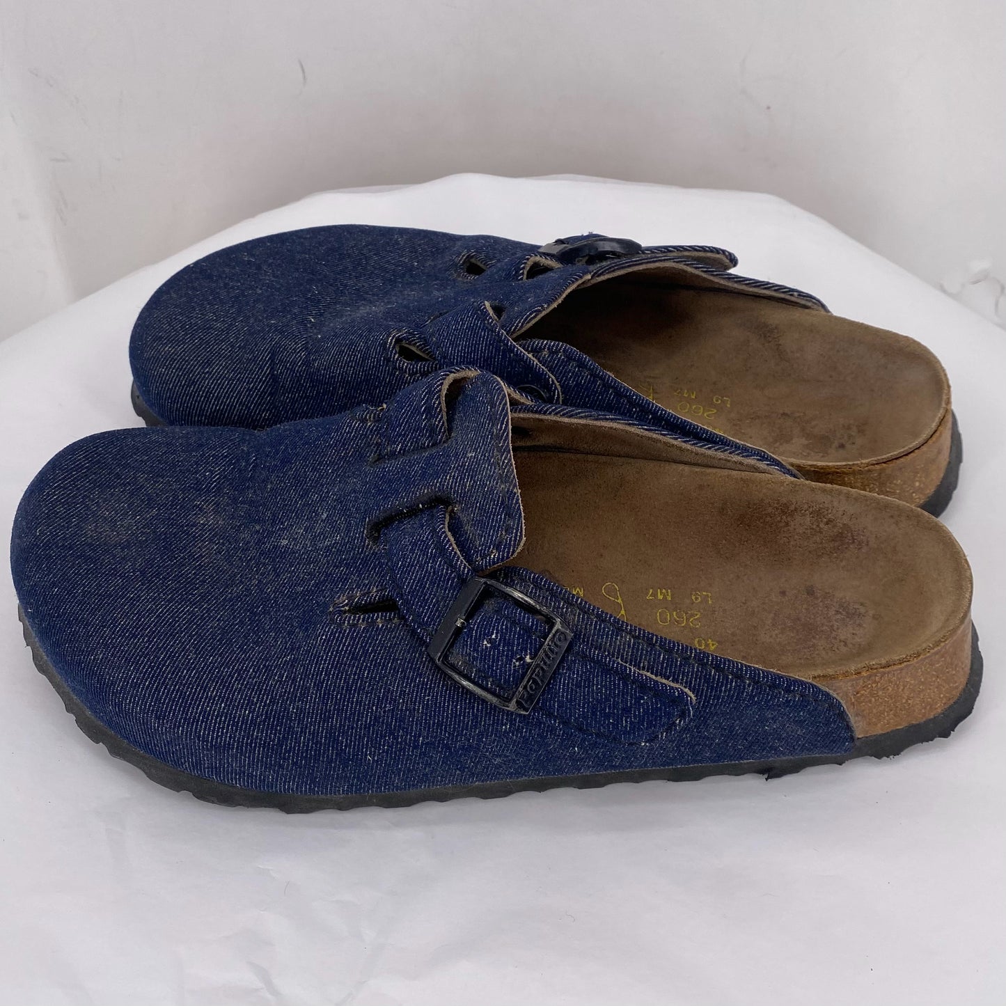 Navy W Shoe Size 40 BIRKENSTOCK Mules