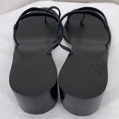 Black W Shoe Size 8.5 J CREW Sandals