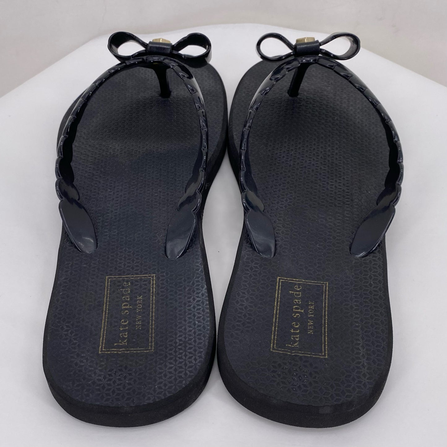 Black W Shoe Size 7.5 KATE SPADE Sandals
