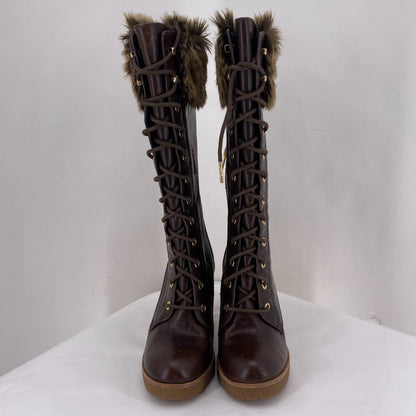BROWN W Shoe Size 6 MICHAEL KORS Boots