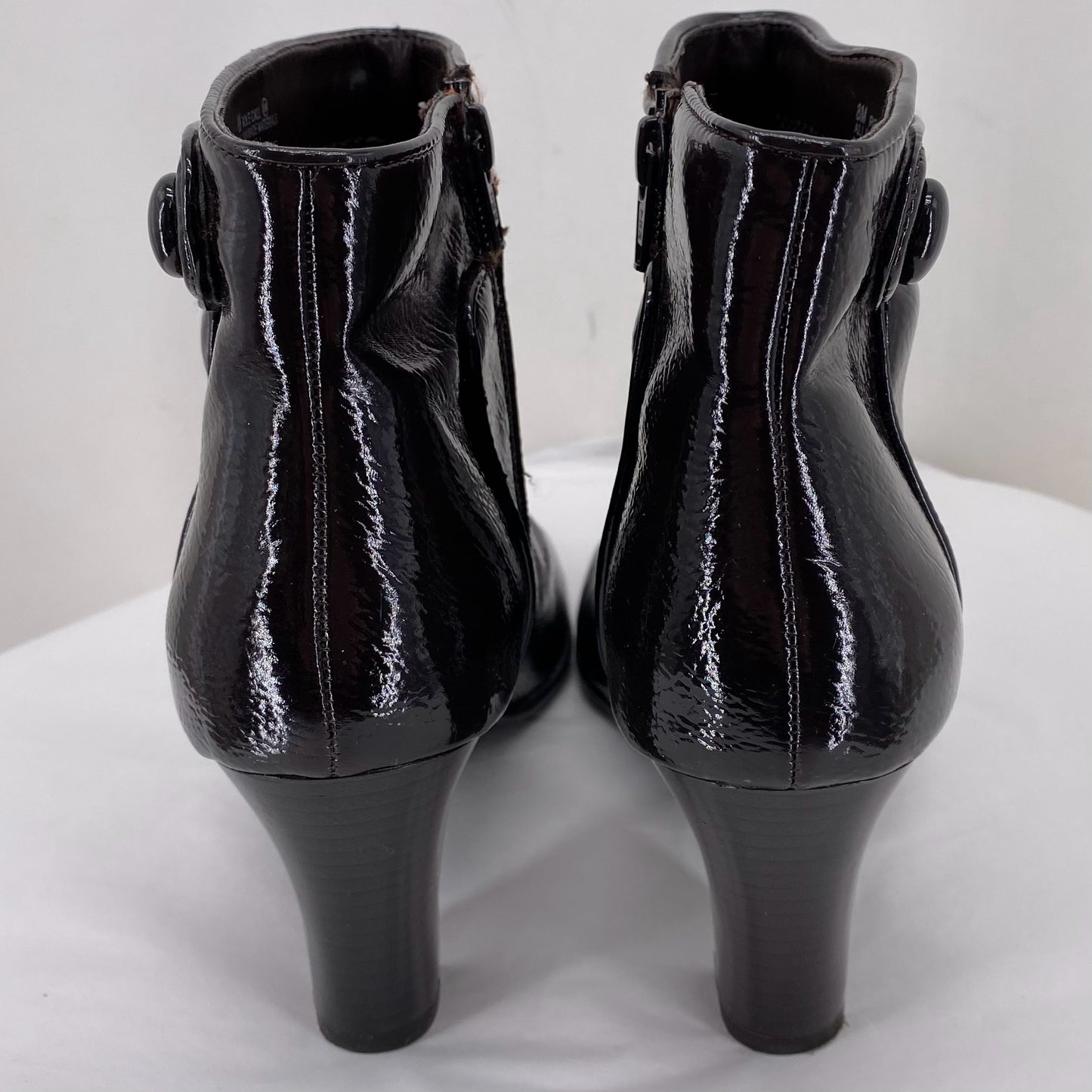 DARK BROWN W Shoe Size 8 AEROSOLES shooties/booties