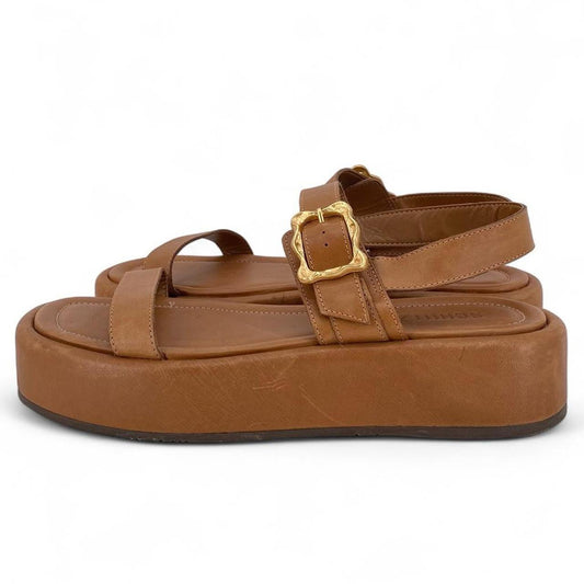 BROWN W Shoe Size 8.5 SCHUTZ Sandals