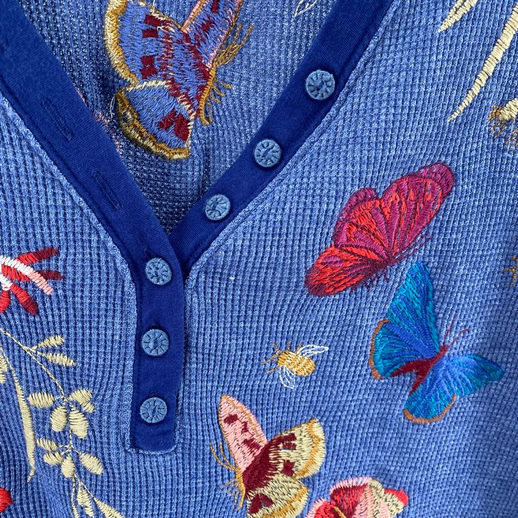 Size S JOHNNY WAS Floral Shirt