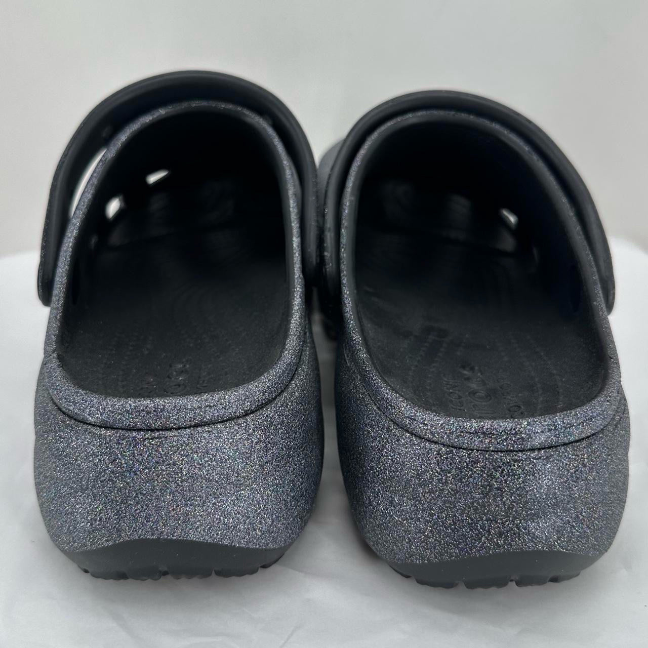Silver W Shoe Size 9 CROCS Clog