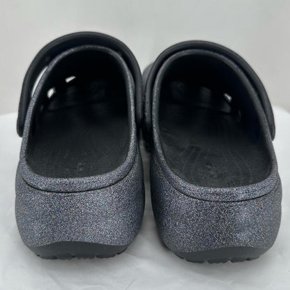 Silver W Shoe Size 9 CROCS Clog