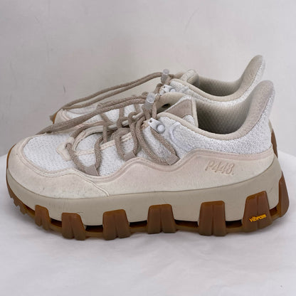 WHITE/GOLD W Shoe Size 40 Vibram Sneakers