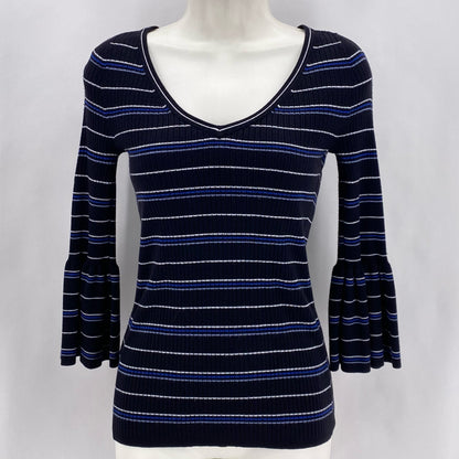 Size XS WHITE HOUSE BLACK Stripe Shirt