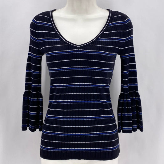 Size XS WHITE HOUSE BLACK Stripe Shirt