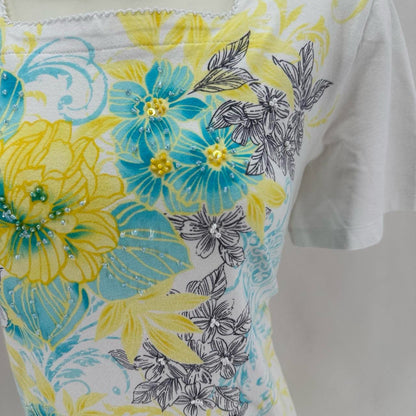Size S ALFRED DUNNER Floral Shirt
