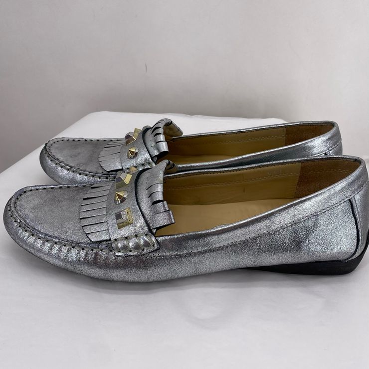 Silver W Shoe Size 9.5 VANELI Loafer