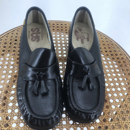 Black W Shoe Size 7.5 SAS Loafer