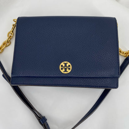 Navy TORY BURCH Leather Cross-body