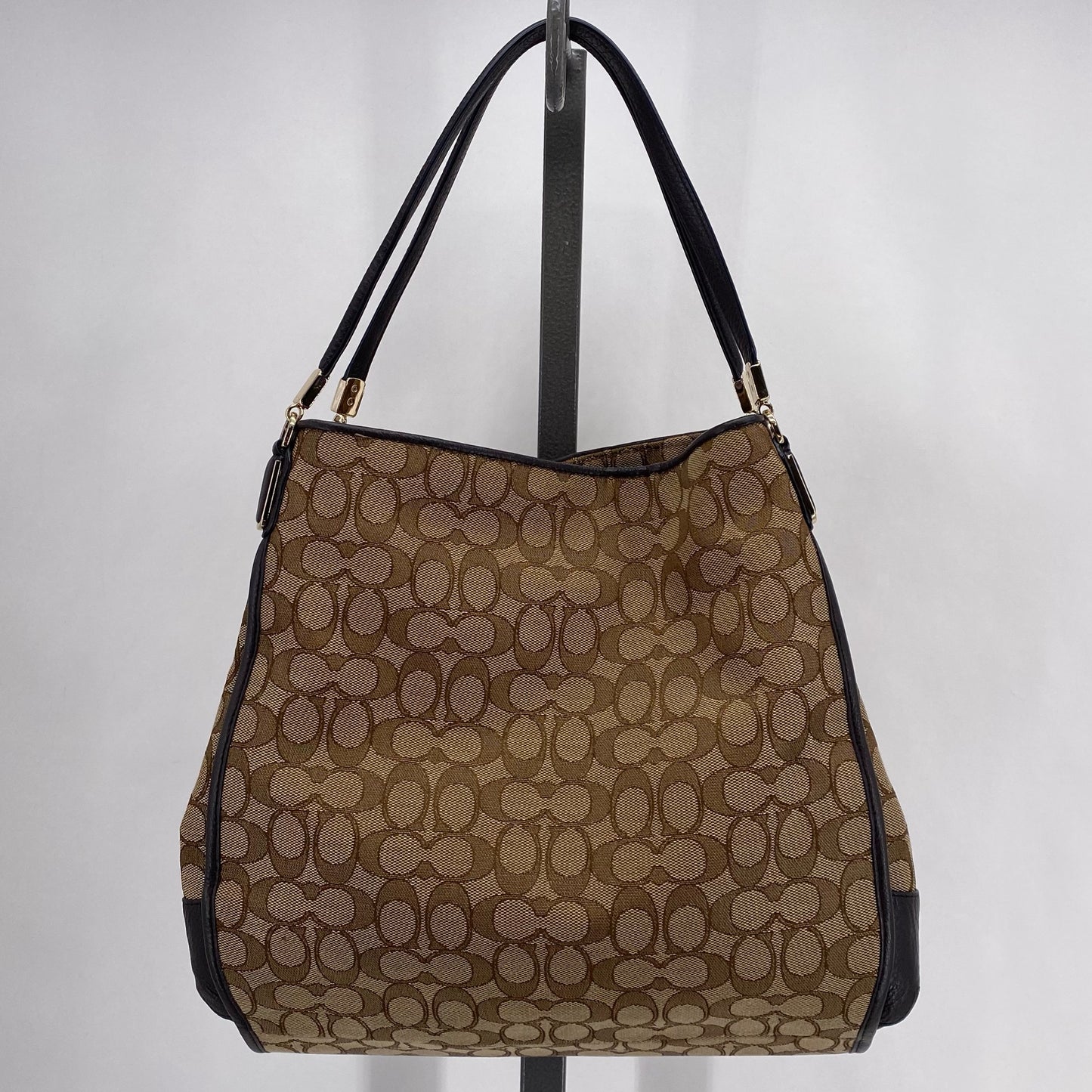 Tan COACH Shoulder Bag