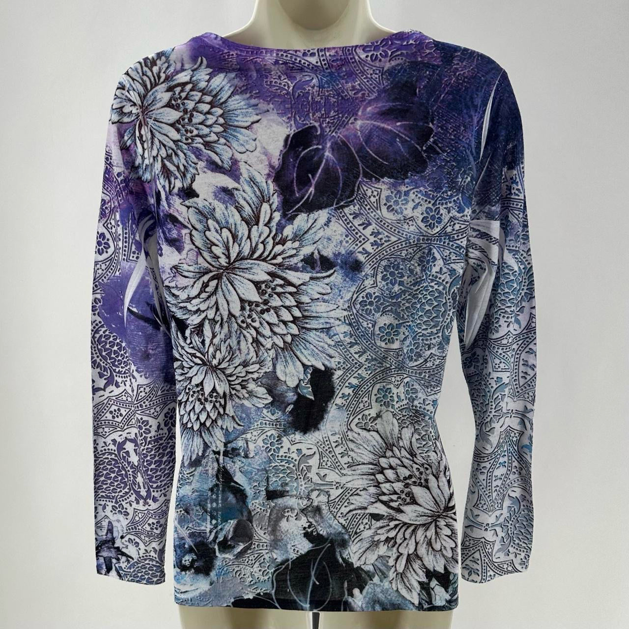 Size S COLDWATER CREEK Floral Shirt
