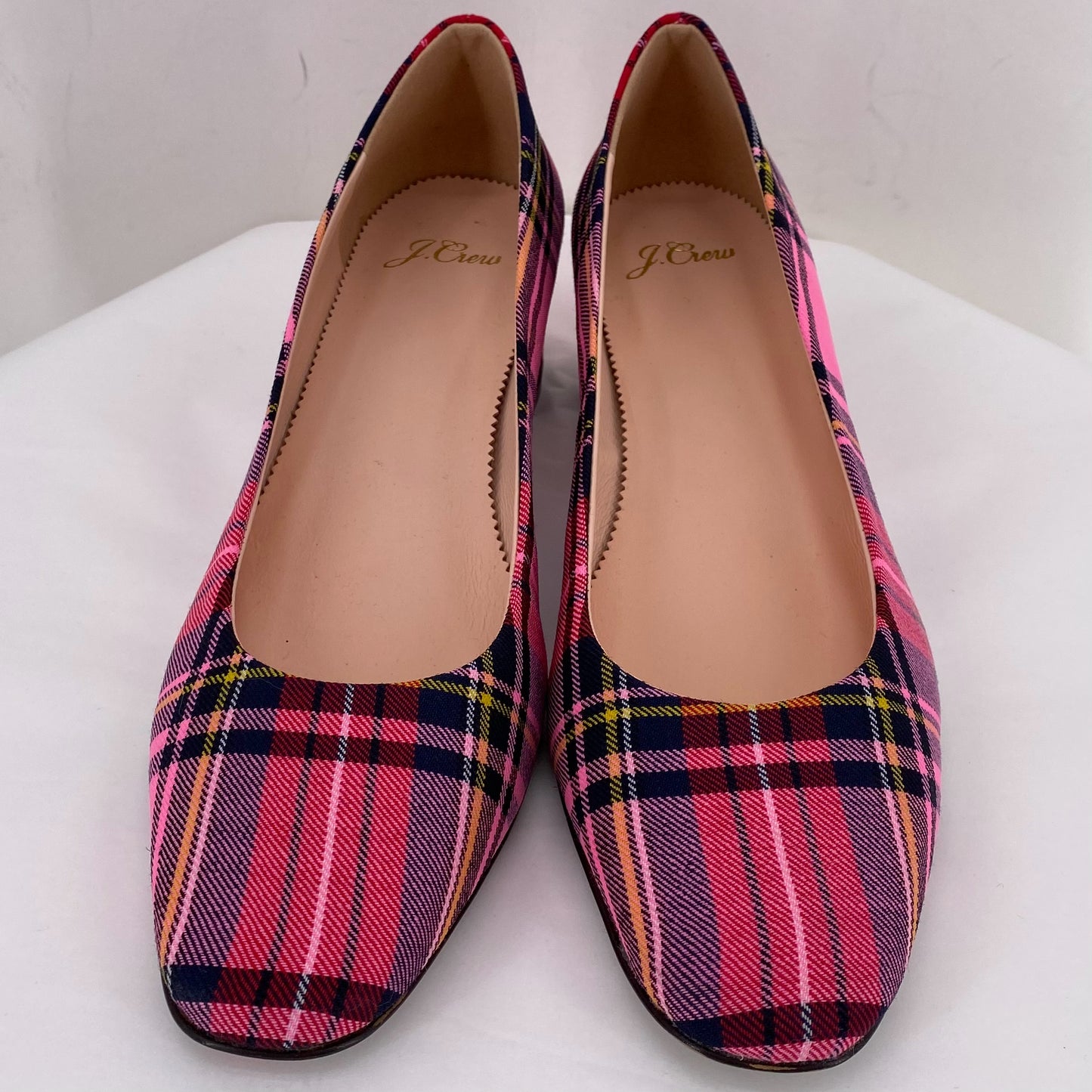 PINK/RED W Shoe Size 9 J CREW Pumps