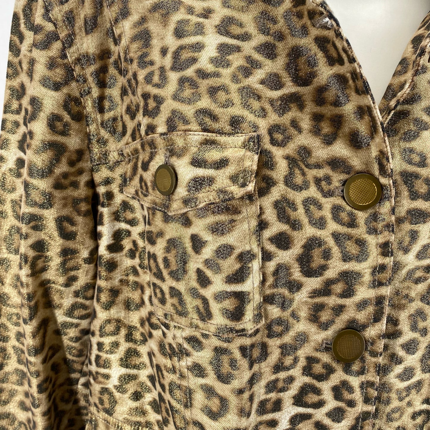 Size 2 CHICO'S LEOPARD Jacket
