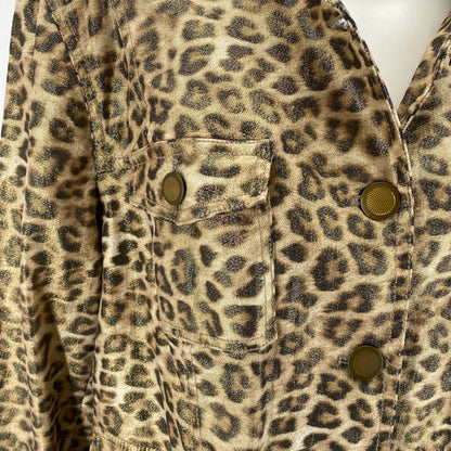 Size 2 CHICO'S LEOPARD Jacket