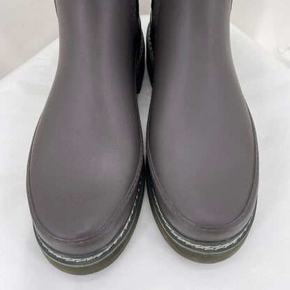 BROWN W Shoe Size 8 Hunter Boots