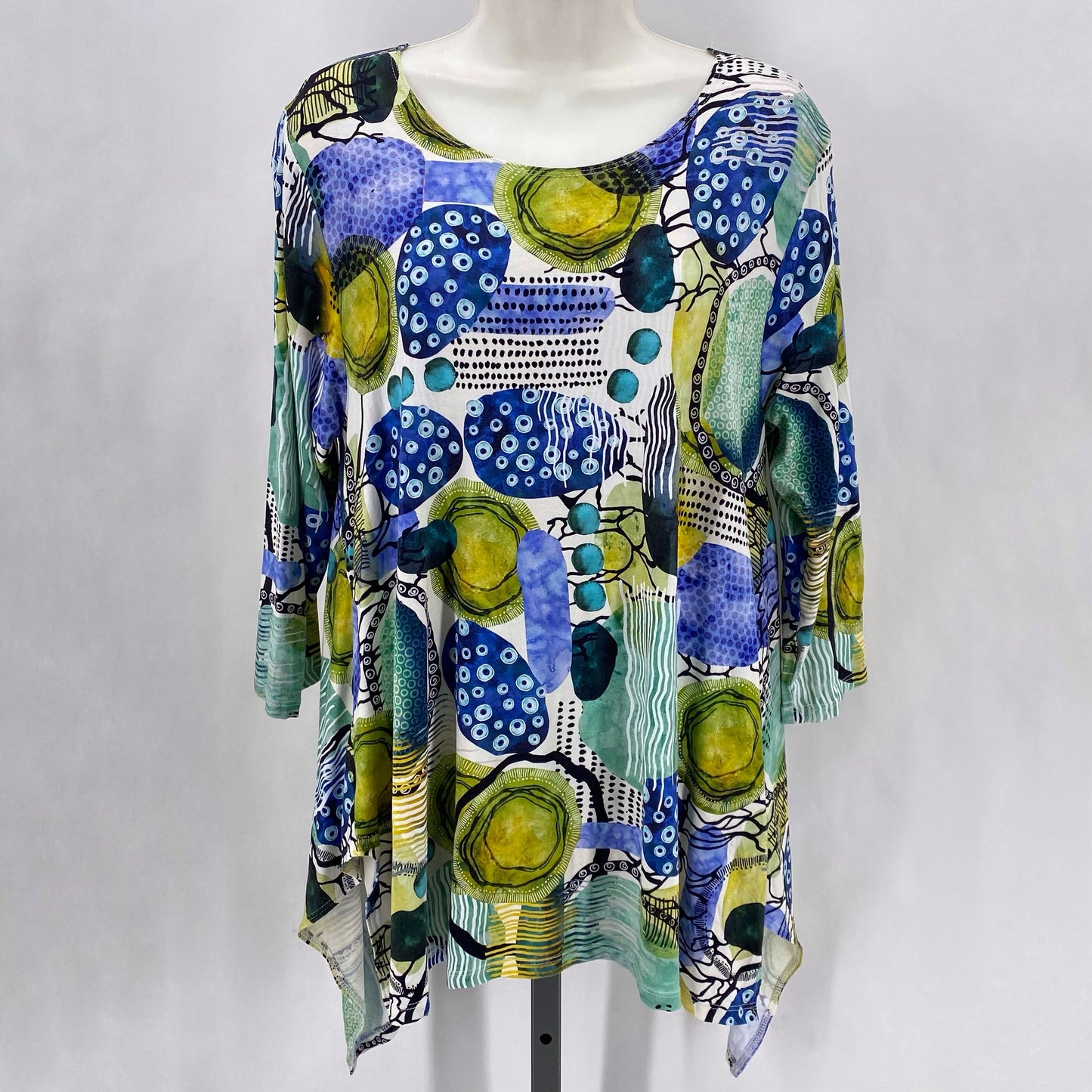 Size L KOZAN Abstract Tunic