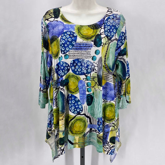 Size L KOZAN Abstract Tunic