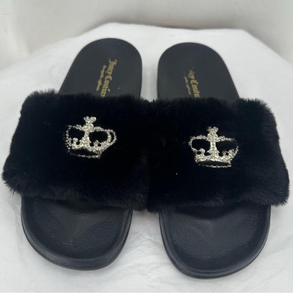 Black W Shoe Size 8 JUICY COUTURE Sandals